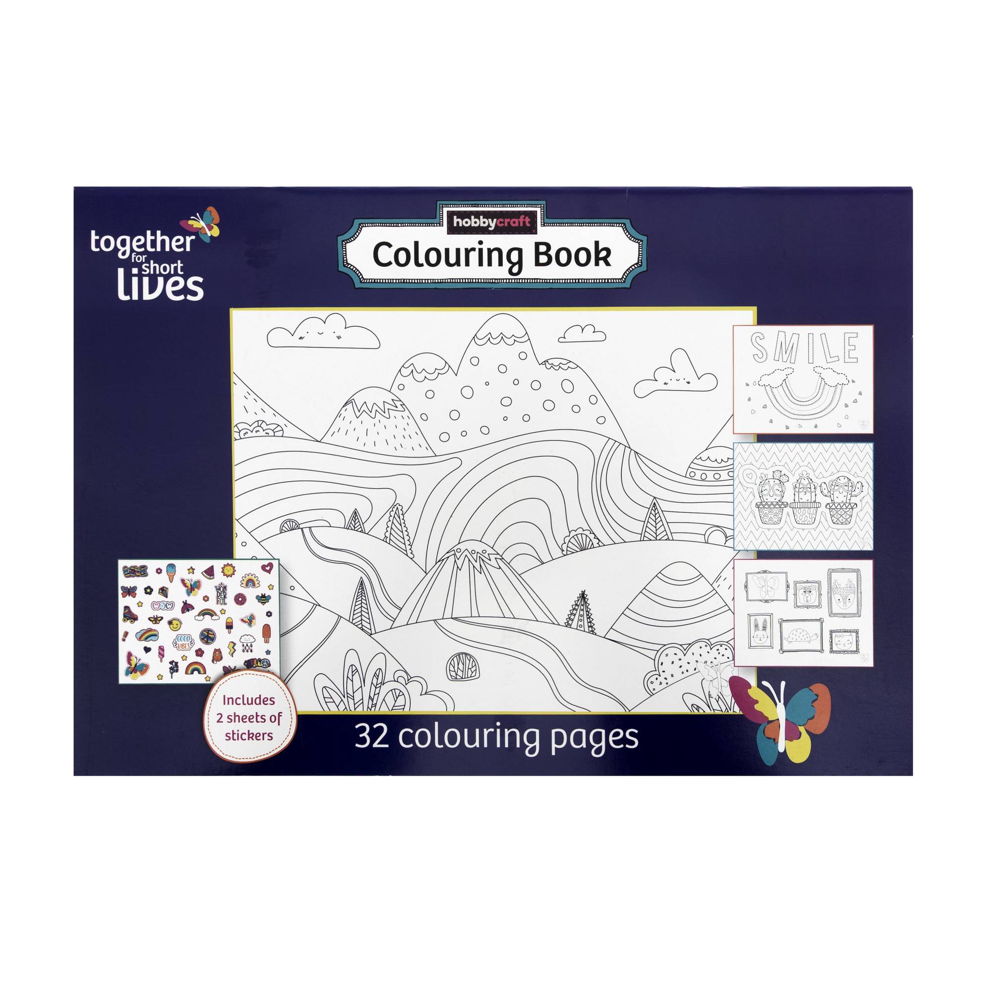 Together for Short Lives Colouring Book