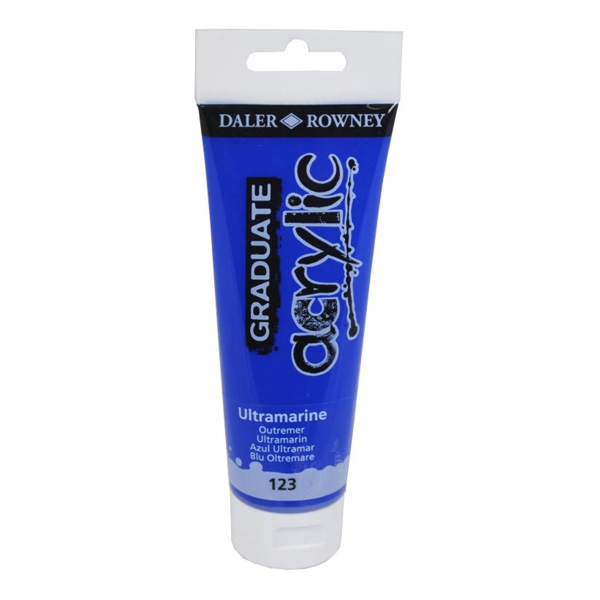 Daler-Rowney Graduate Ultramarine Blue Acrylic Paint 120ml