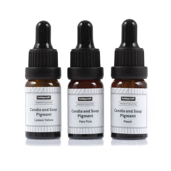 Warm Pastel Candle and Soap Pigment 10ml 3 Pack