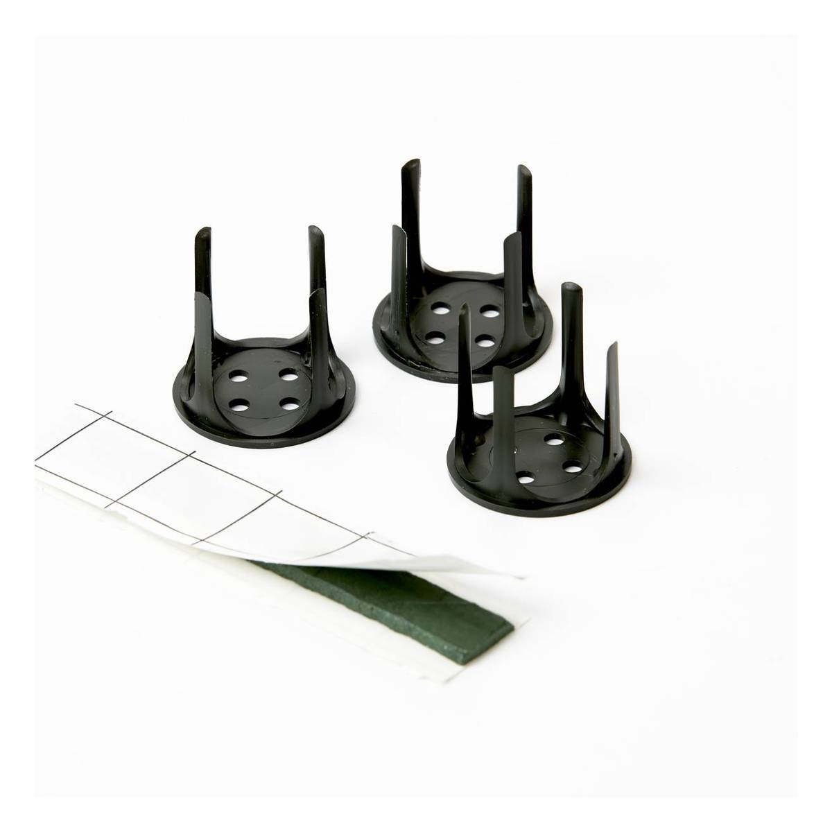 Oasis Pin Holders and Fix Tack 3 Pack