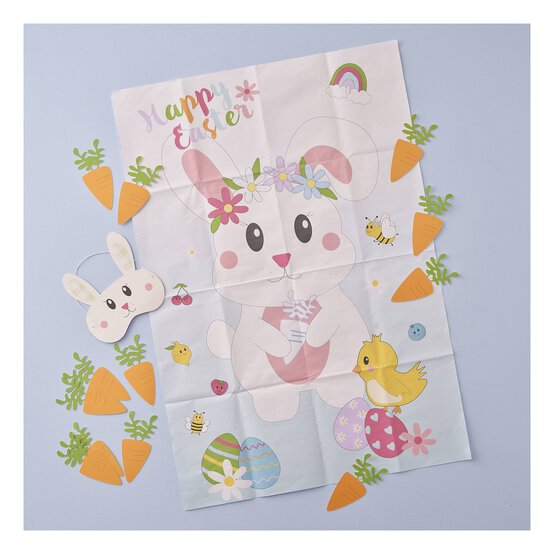 Pin the Carrot on the Bunny Game