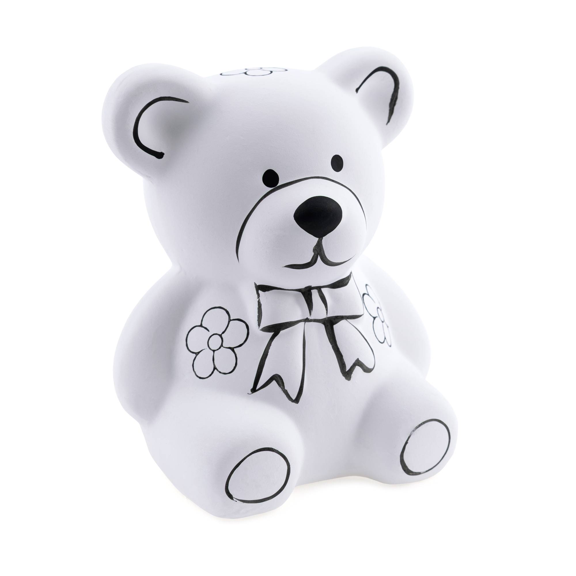 Paint Your Own Teddy Bear Money Box