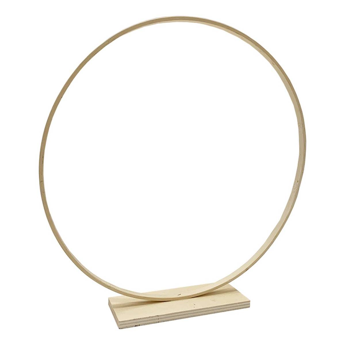 Hobbycraft Freestanding Wooden Wreath 30cm