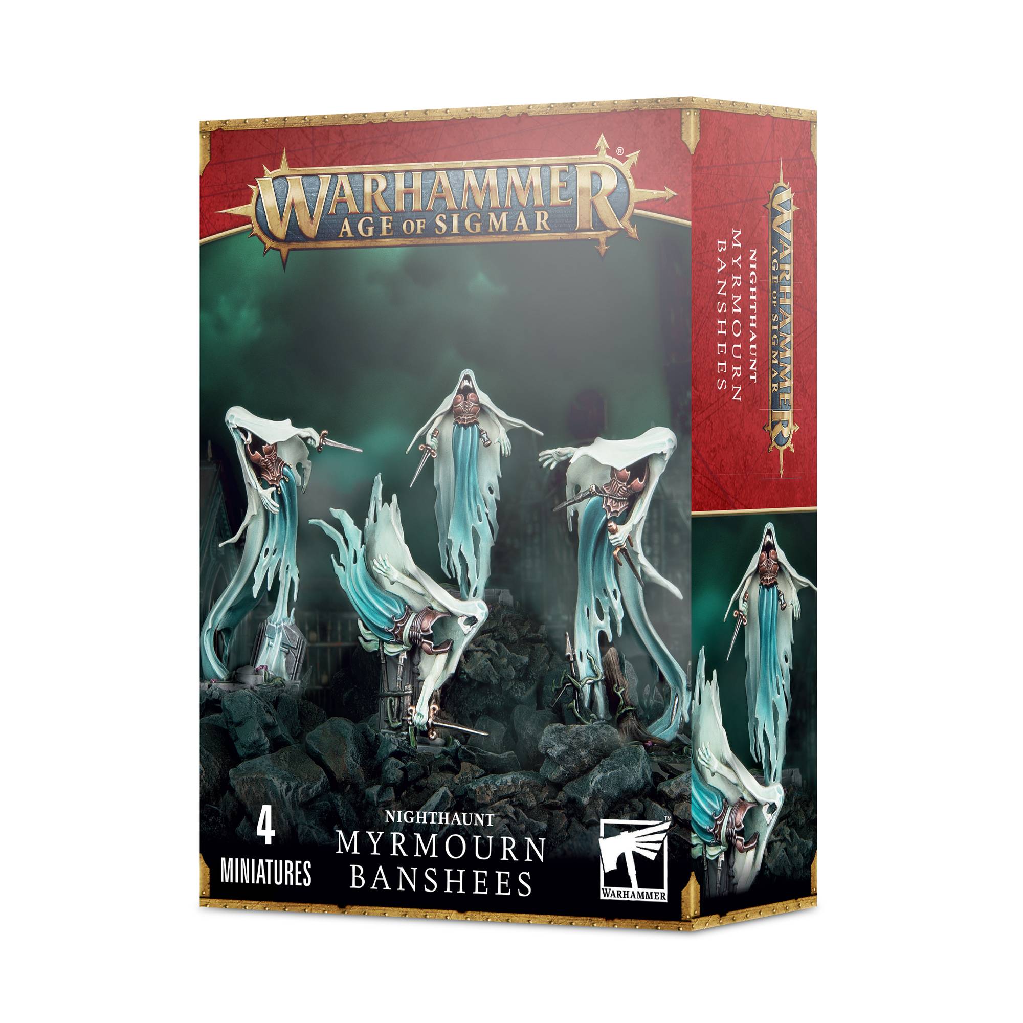 Warhammer Age of Sigmar Nighthaunt Myrmourn Banshees