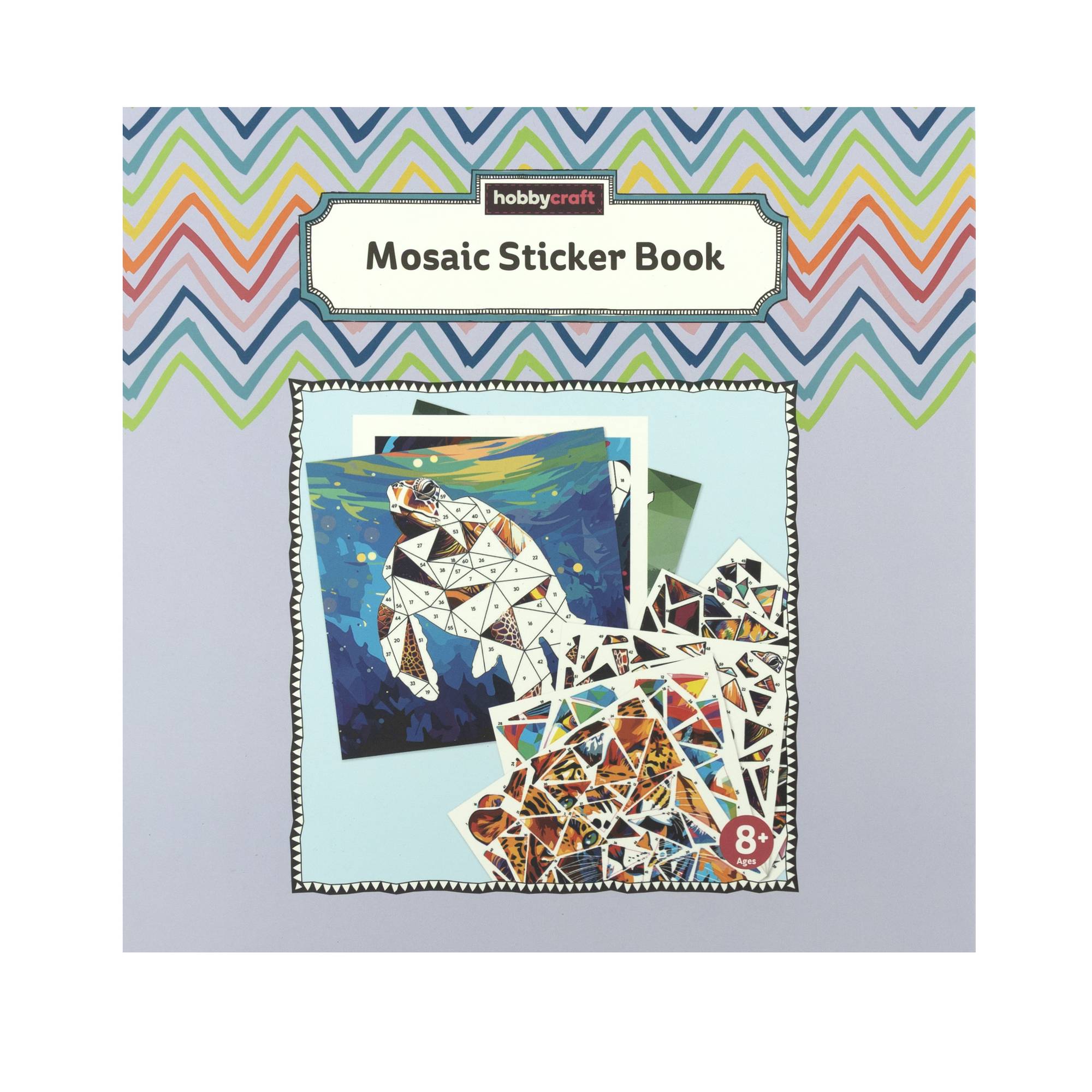 Animal Mosaic Sticker Book