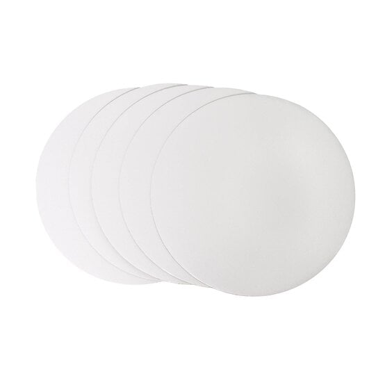 White Round Cake Boards 10 Inches 5 Pack