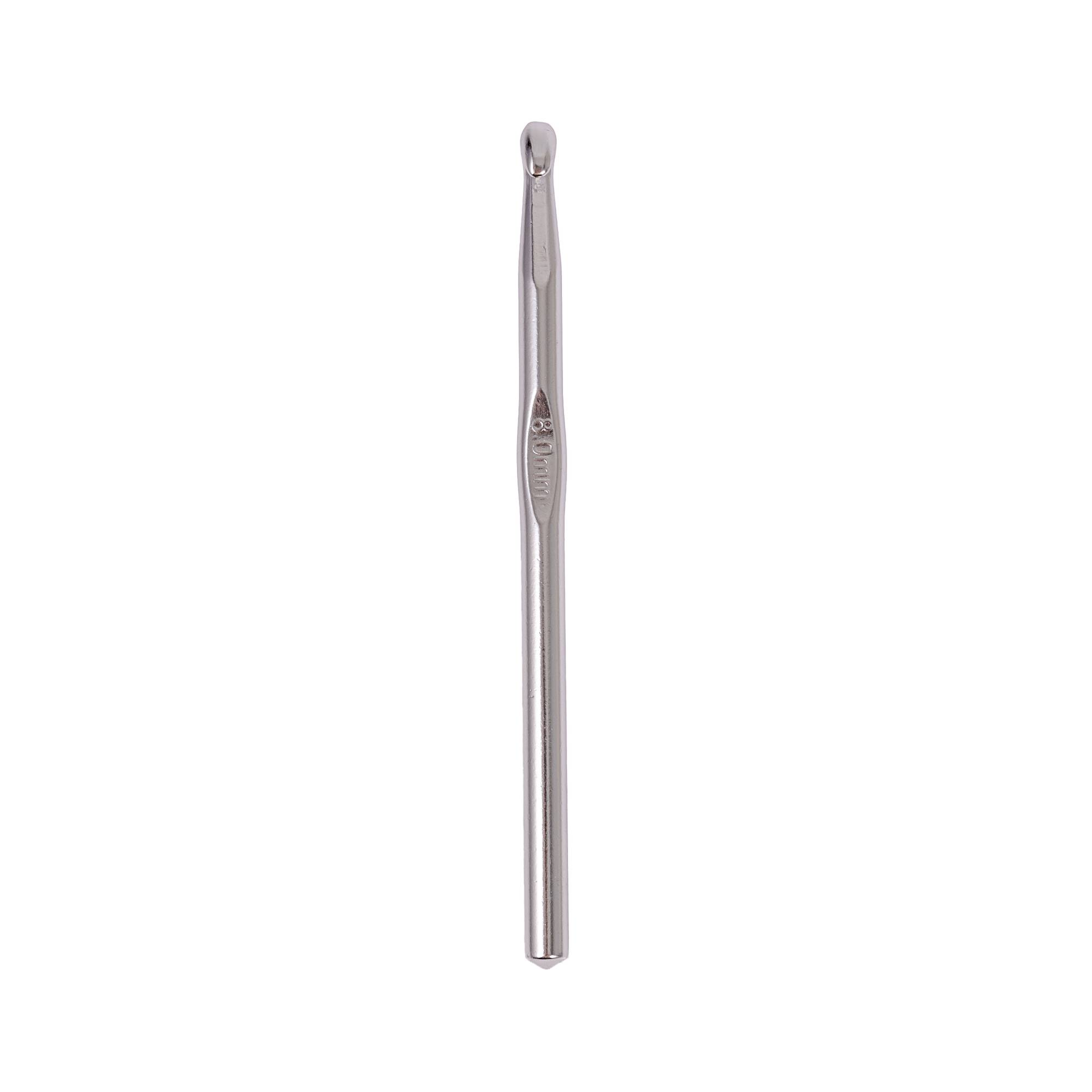 Knitcraft Silver Crochet Hook 8mm