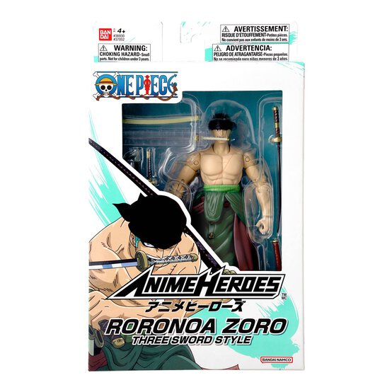 One Piece Anime Heroes Roronoa Zoro Three Sword Style
