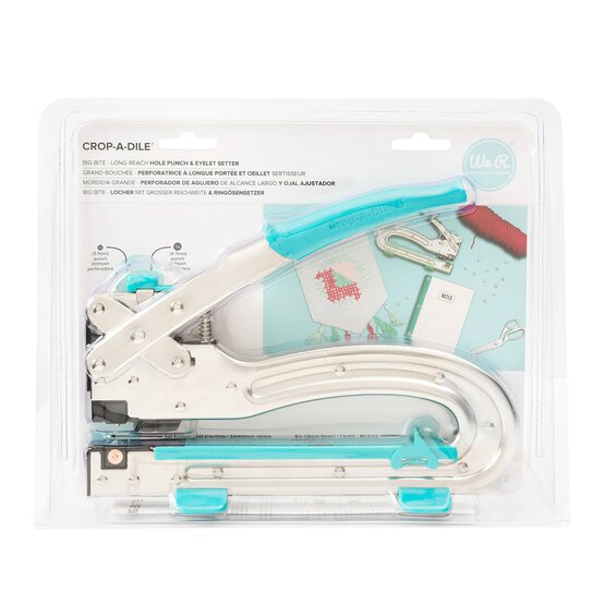 We R Makers Crop-A-Dile Big Bite Punch and Eyelet Setter