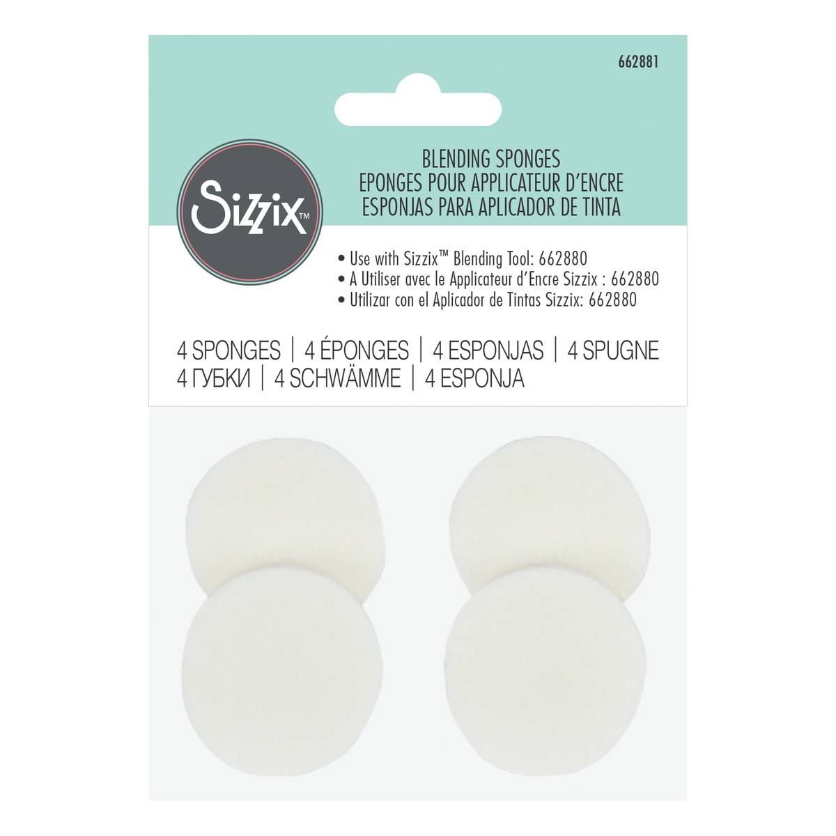 Sizzix Blending Sponges 4 Pack