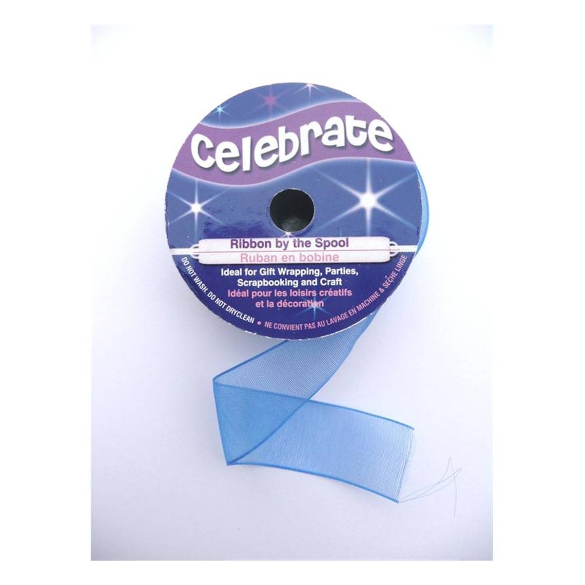 Royal Blue Organdie Ribbon 20mm x 5m