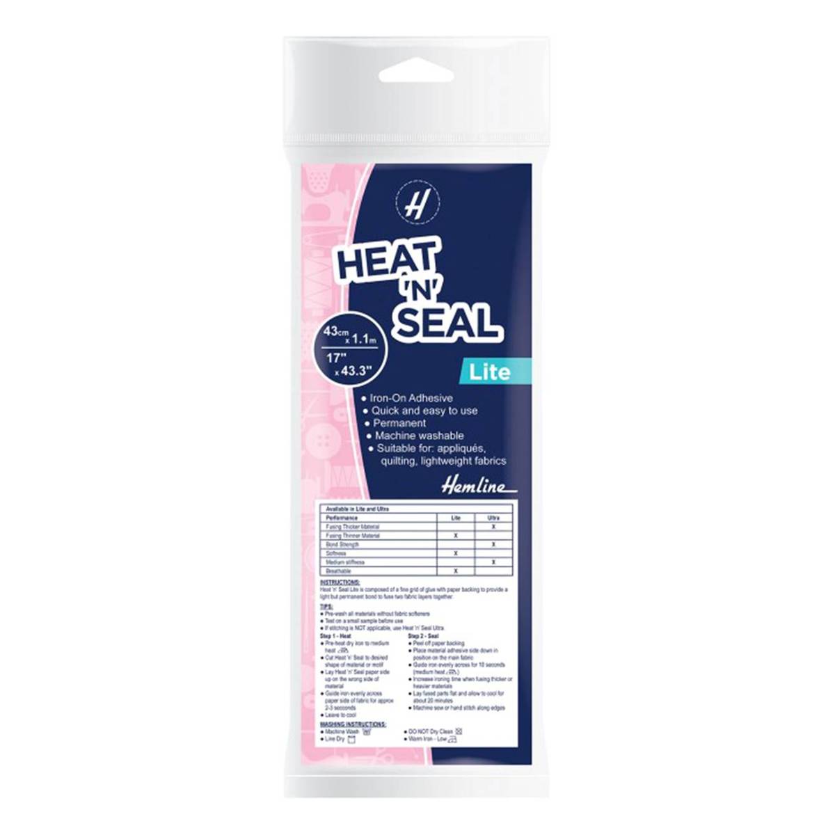 Heat ‘n’ Seal Lite 43cm x 1.1m