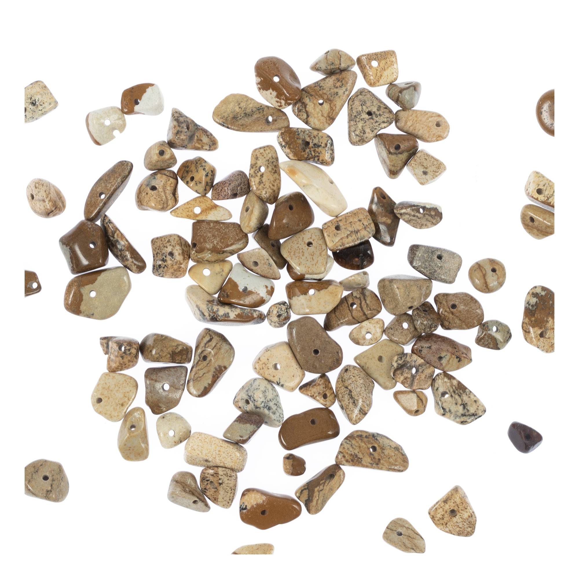 Brown Gem Stones 30g