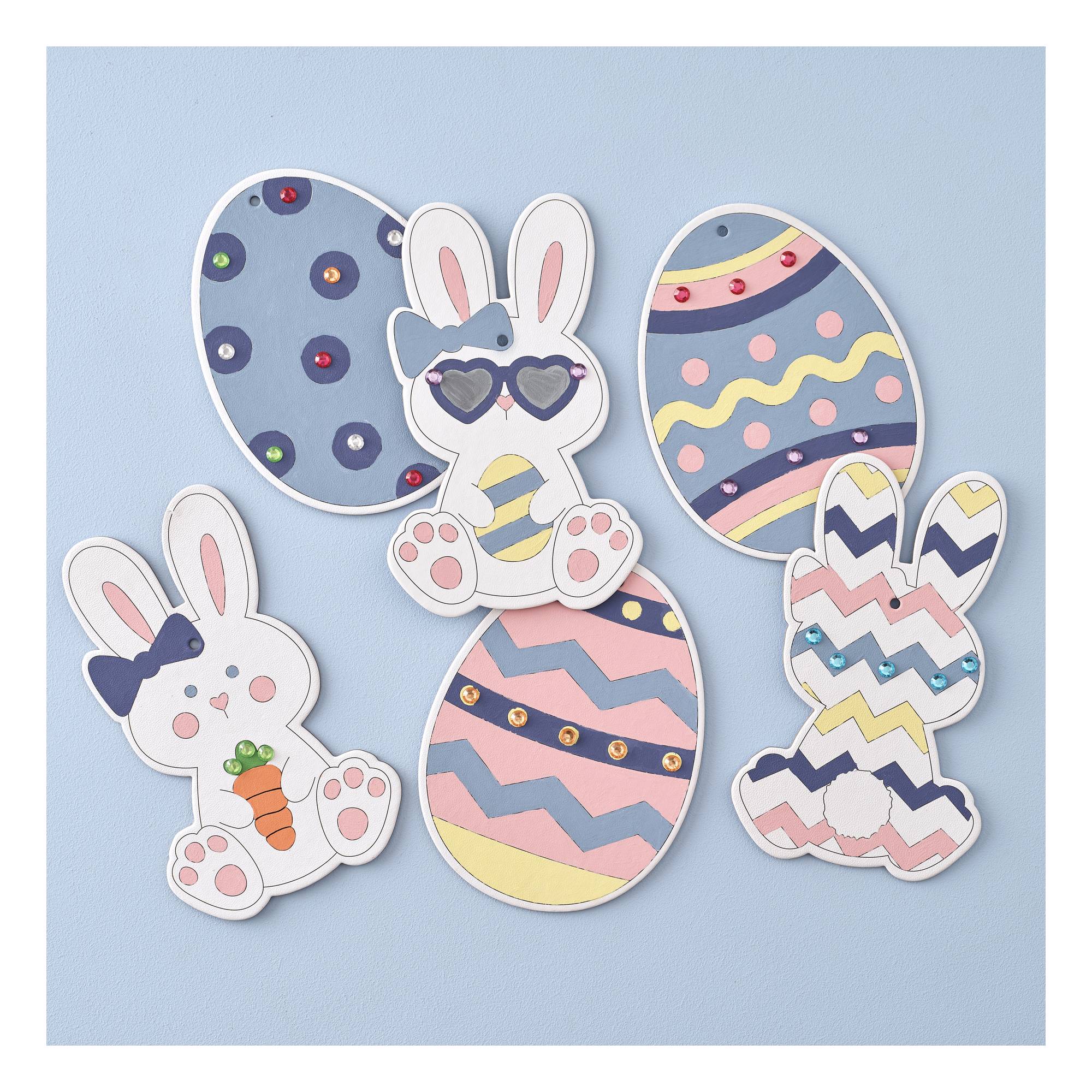 Easter Colour-in Canvas Kit 6 Pack