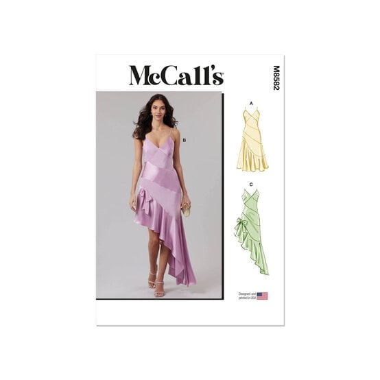 McCall’s Women’s Dress Sewing Pattern M8582 (8-16)