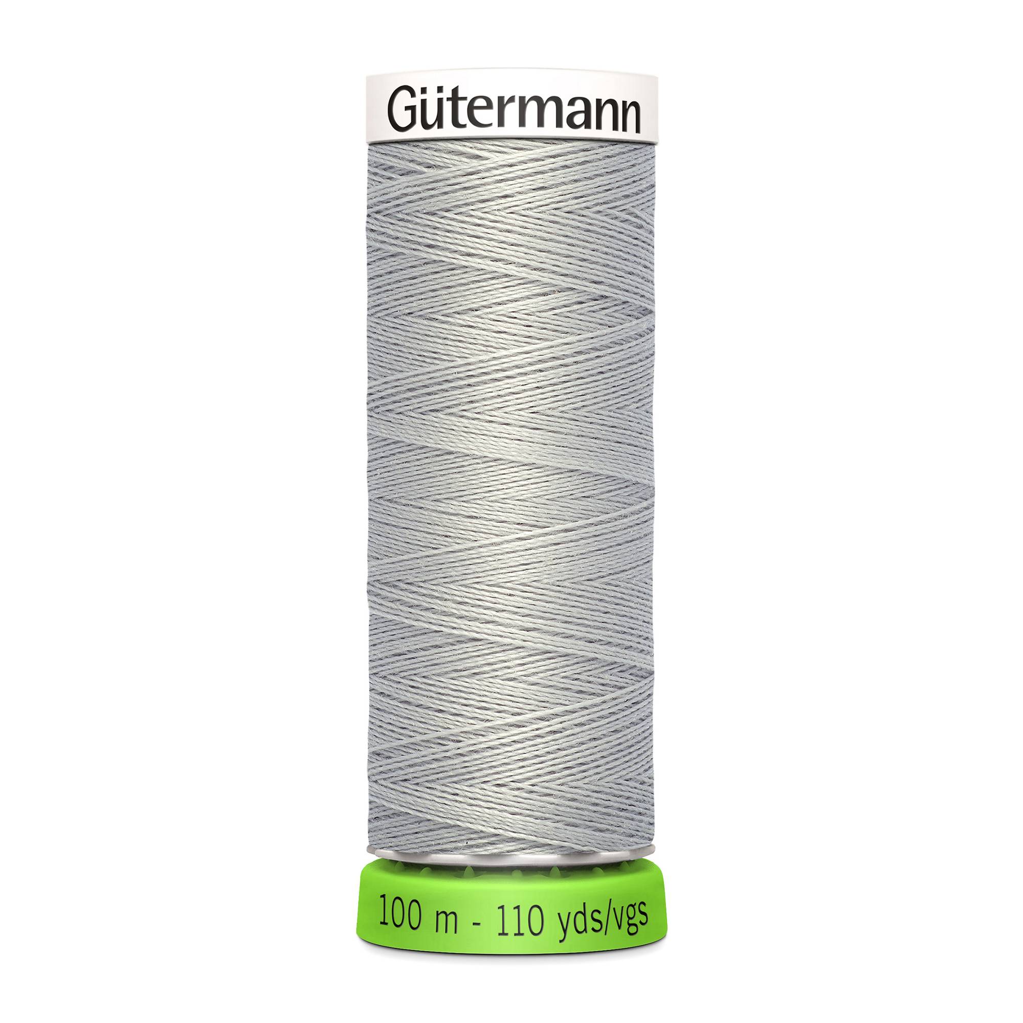Gutermann Mid Silver Sew All Recycled rPET Thread 100m (38)