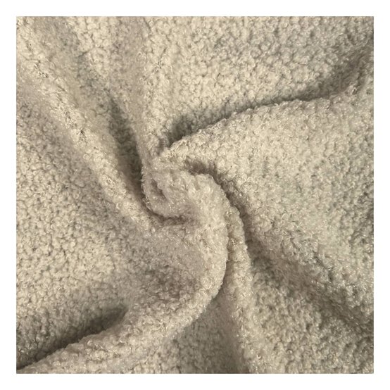 Beige Teddy Fabric by the Metre