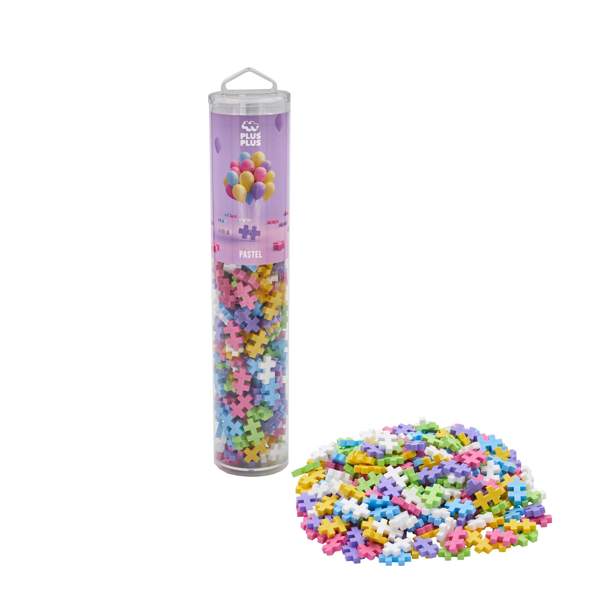 Plus-Plus Pastel Tube 240 Pieces