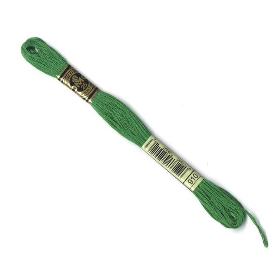 DMC Green Mouline Special 25 Cotton Thread 8m (910)