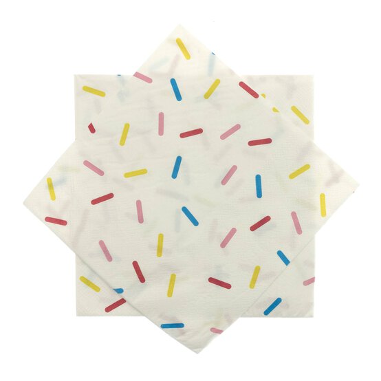 Rainbow Celebration Napkins 16 Pack