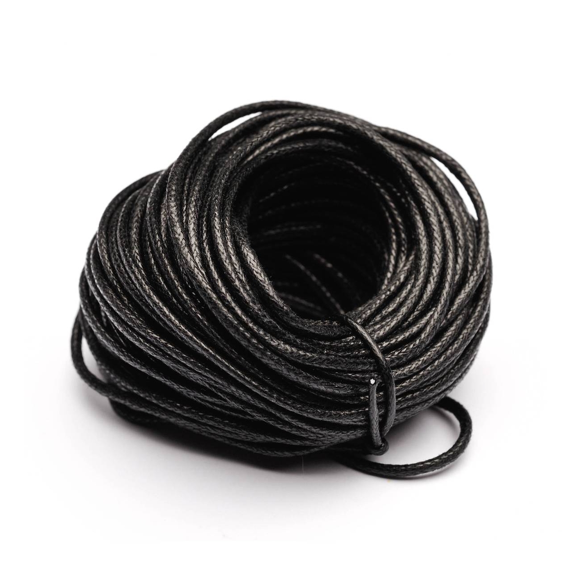 Beads Unlimited Black Bootlace 3m