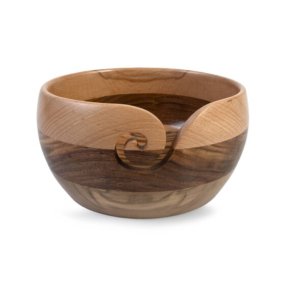 Large Wooden Yarn Bowl