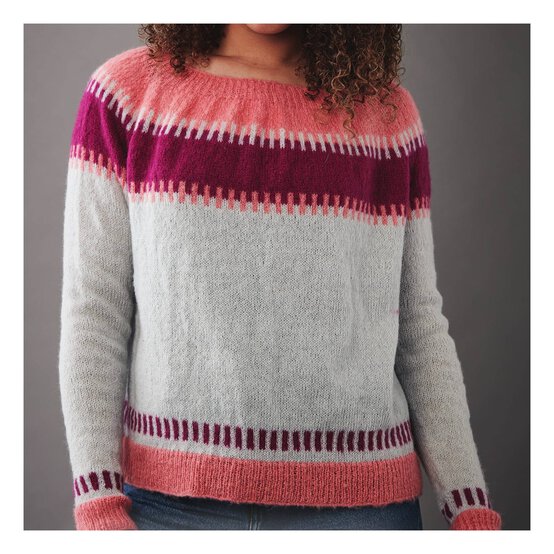 Knitcraft Modern Fair Isle Jumper Digital Pattern 0191