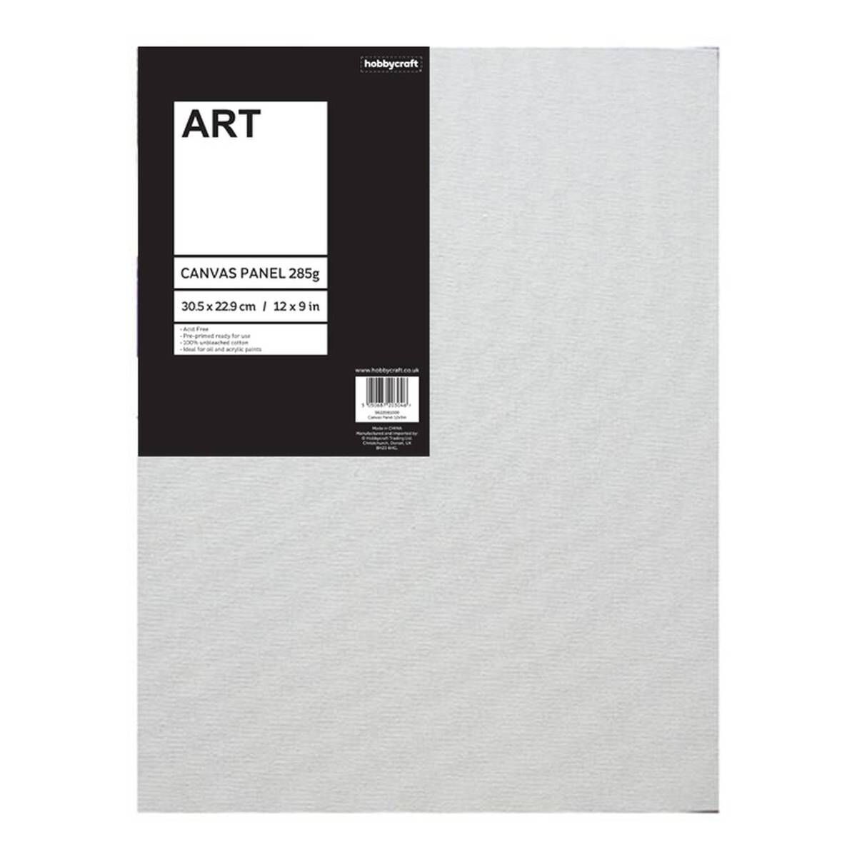 Canvas Panel 30.5cm x 22.9cm