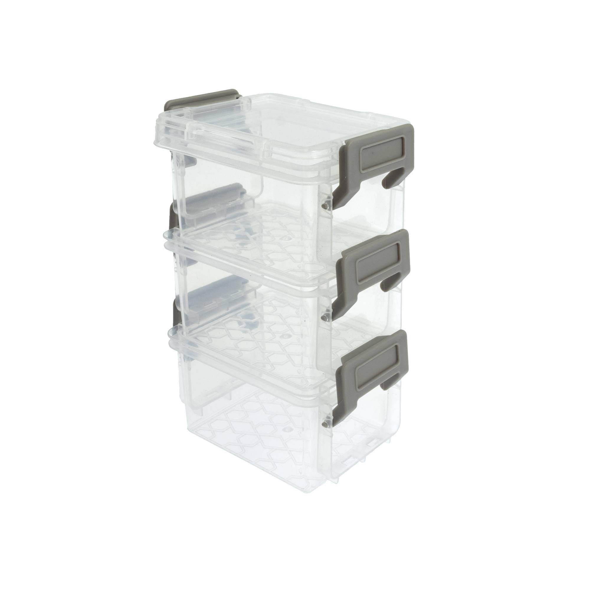 Clear Storage Box 0.15L 3 Pack