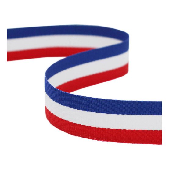 Tri Colour Grosgrain Ribbon 15mm x 5m