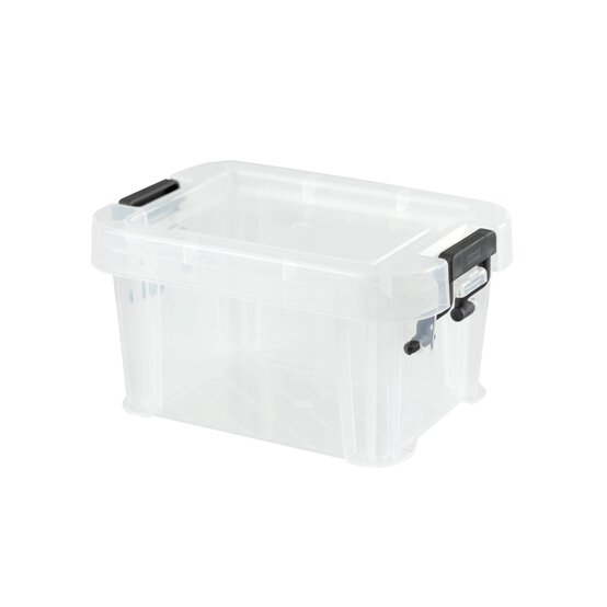 Whitefurze Allstore 0.2 Litre Clear Storage Box