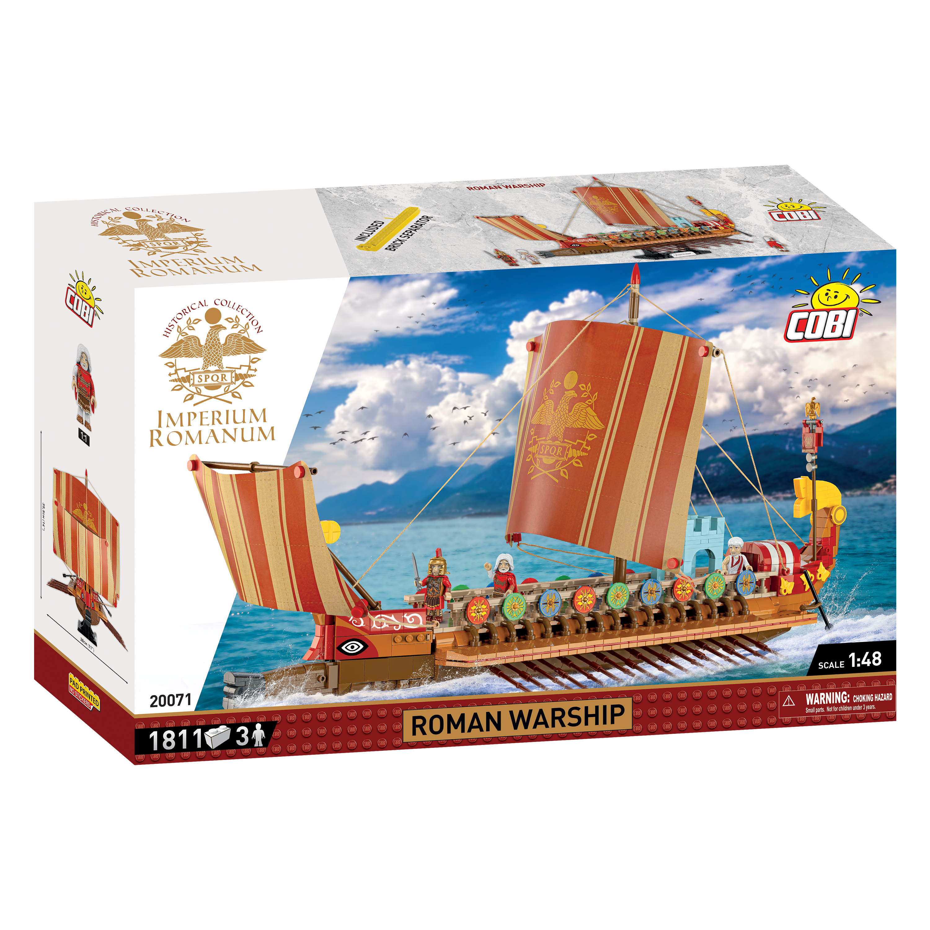 COBI Roman Warship Set 1:35