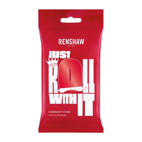 Renshaw Poppy Red Just Roll With It Icing 1kg