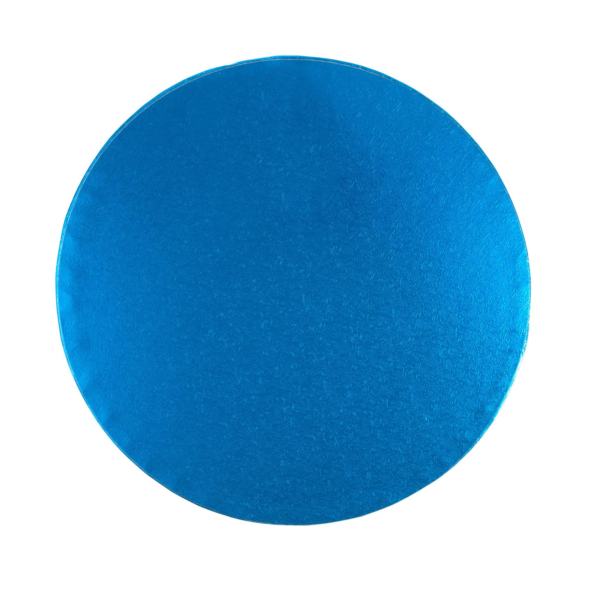 Blue Round Cake Drum 10 Inches