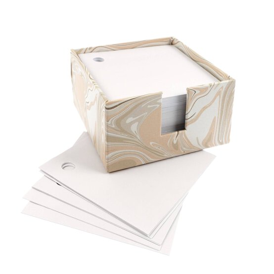 Marble Memo Block 400 Sheets
