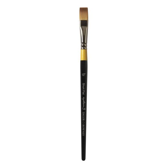 Daler-Rowney System3 Brush Short Flat 1/2
