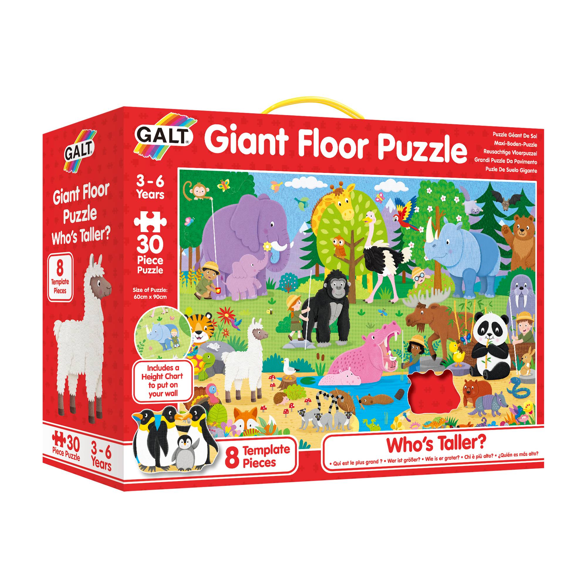 Galt Who’s Taller Giant Floor Puzzle