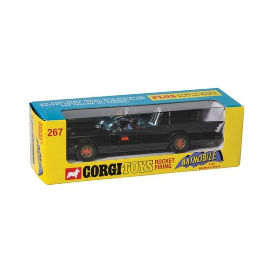 Corgi Batmobile with Batman and Robin Diecast Model 1:46