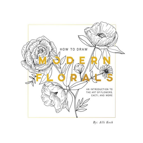 How To Draw Modern Florals