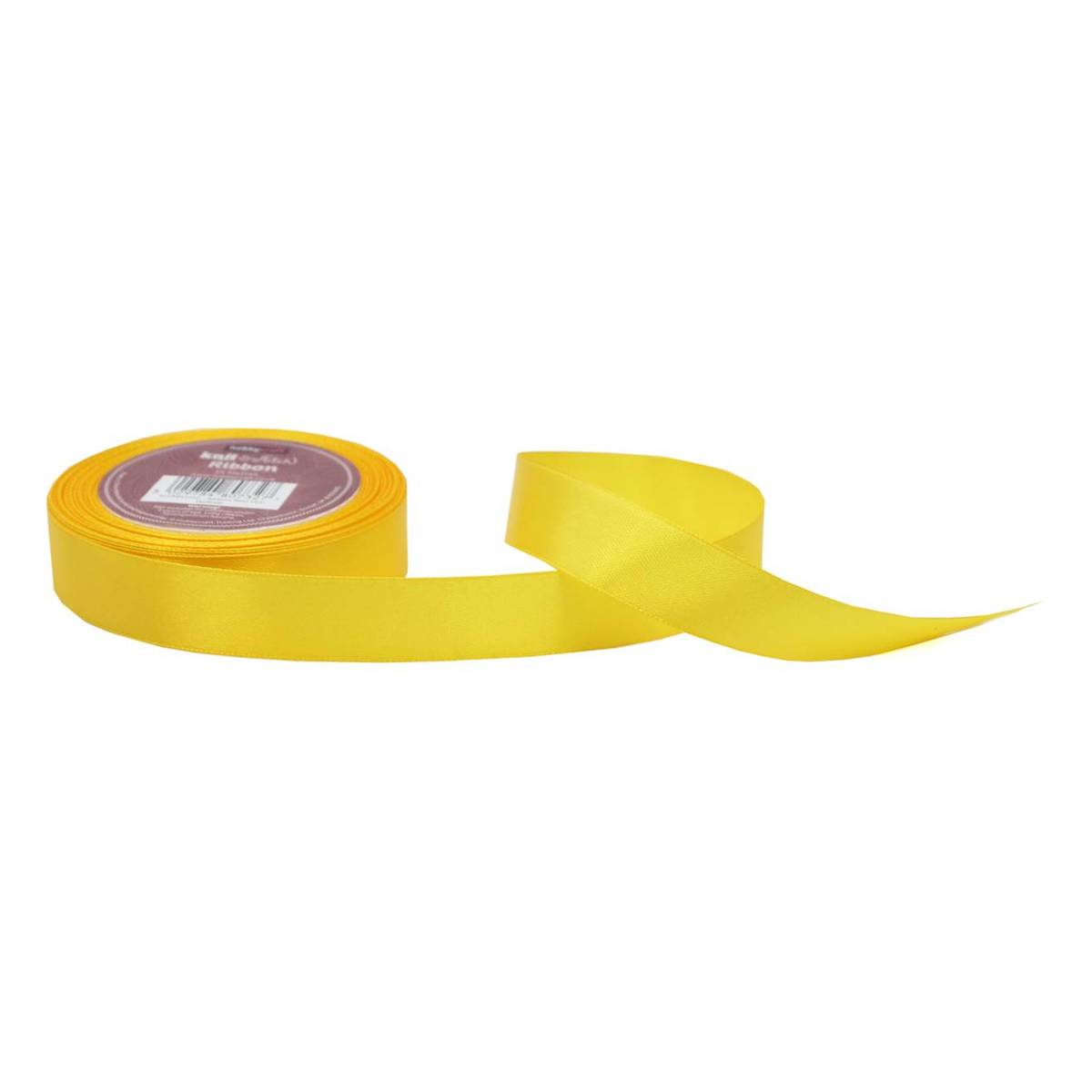 Daffodil Satin Ribbon 20 mm x 15 m