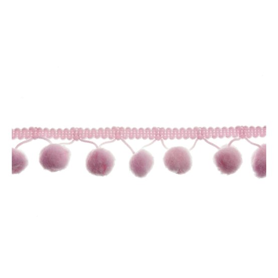 Light Pink 20mm Pom Pom Trim by the Metre
