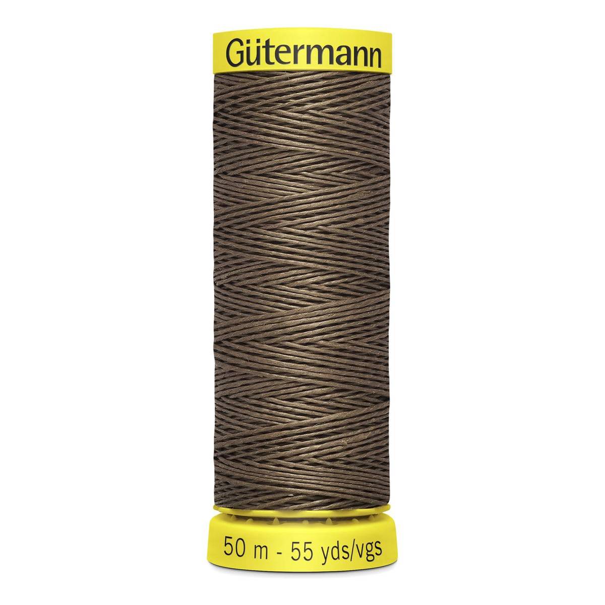 Gutermann Brown Linen Thread 50m (4010)