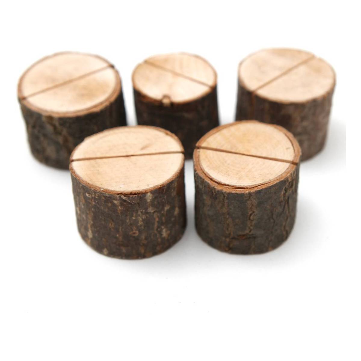 Mini Log Place Card Holders 5 Pack
