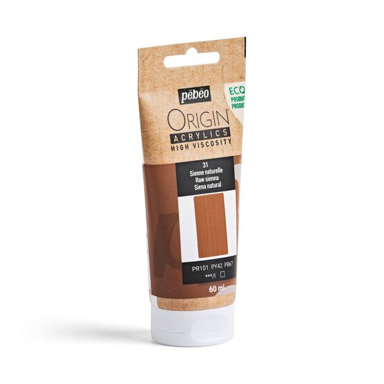 Pebeo Origin Raw Sienna Acrylic Paint 60ml