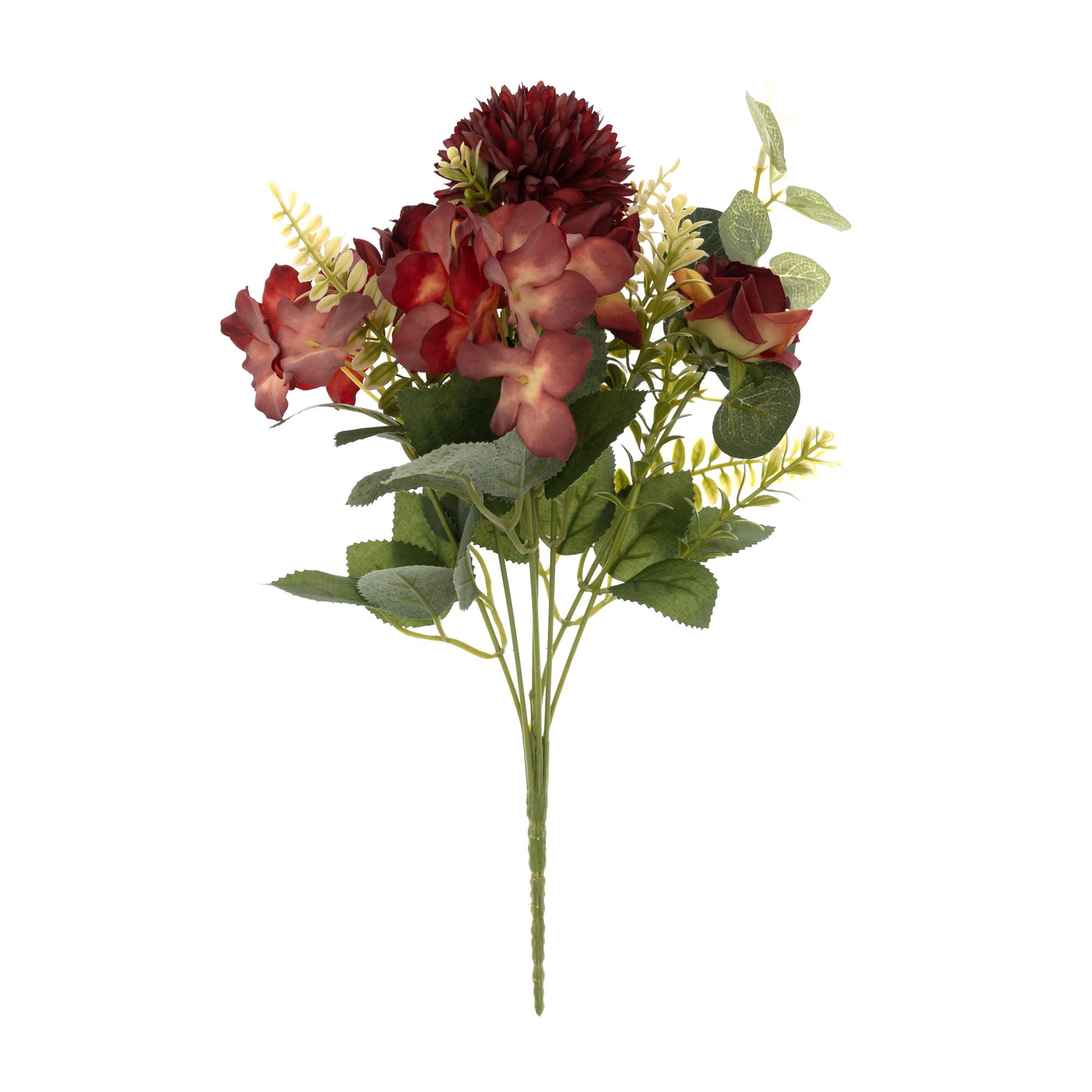 Red Mix Floral Bouquet 31cm