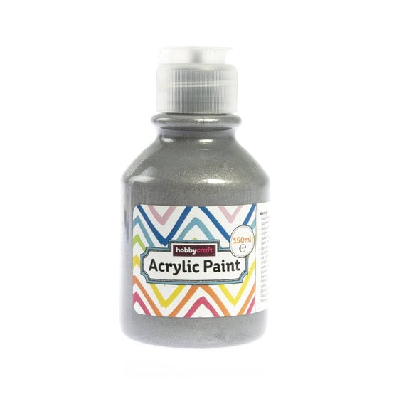 Kids�?Silver Acrylic Paint 150ml