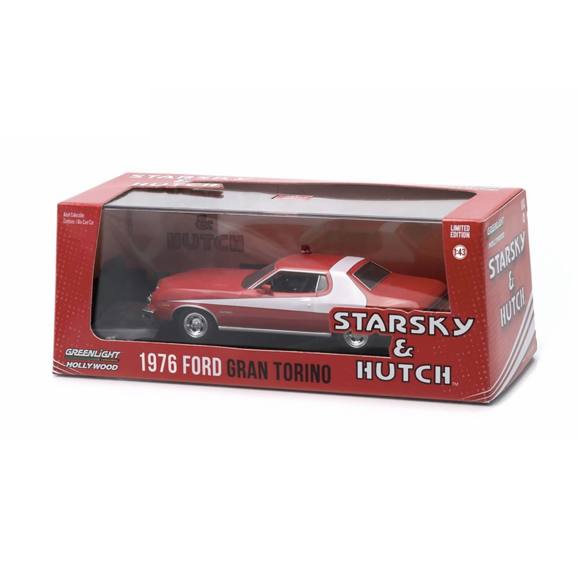 Starsky & Hutch 1976 Ford Gran Torino Diecast Model 1:43