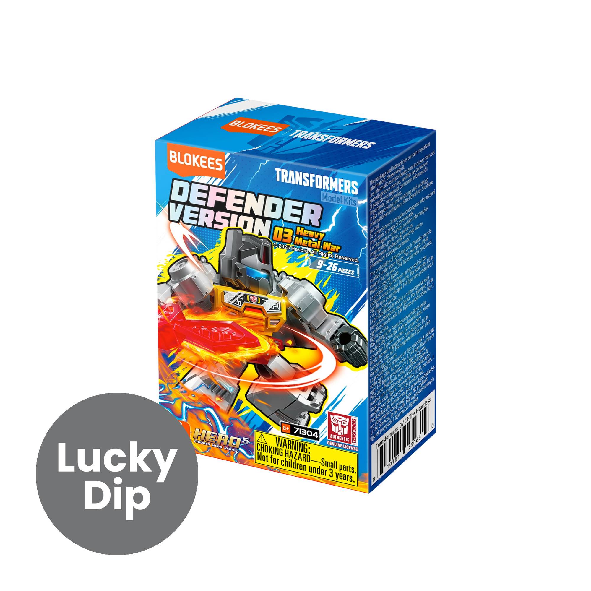 Assorted Blokees Transformers 03 Heavy Metal War Model Kit