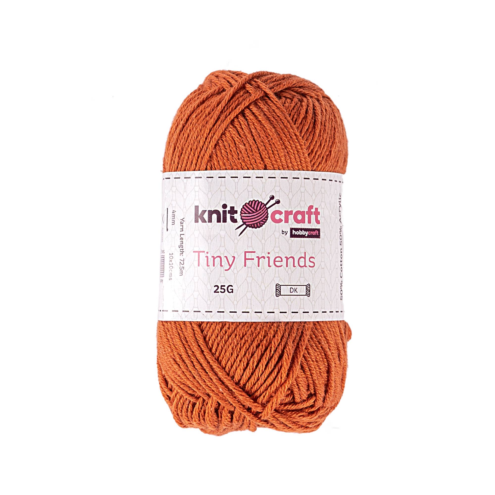 Knitcraft Rust Tiny Friends Yarn 25g