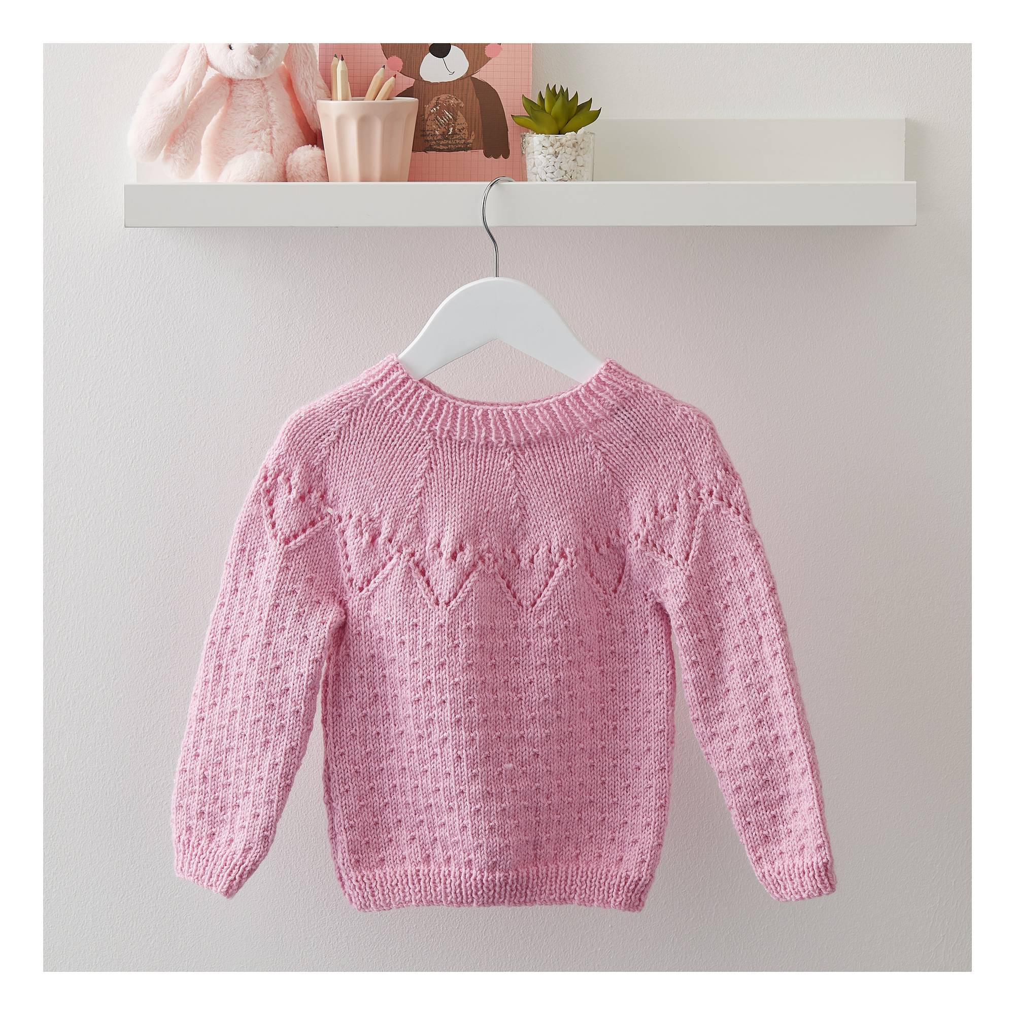 Knitcraft Heart Jumper Digital Pattern 0153